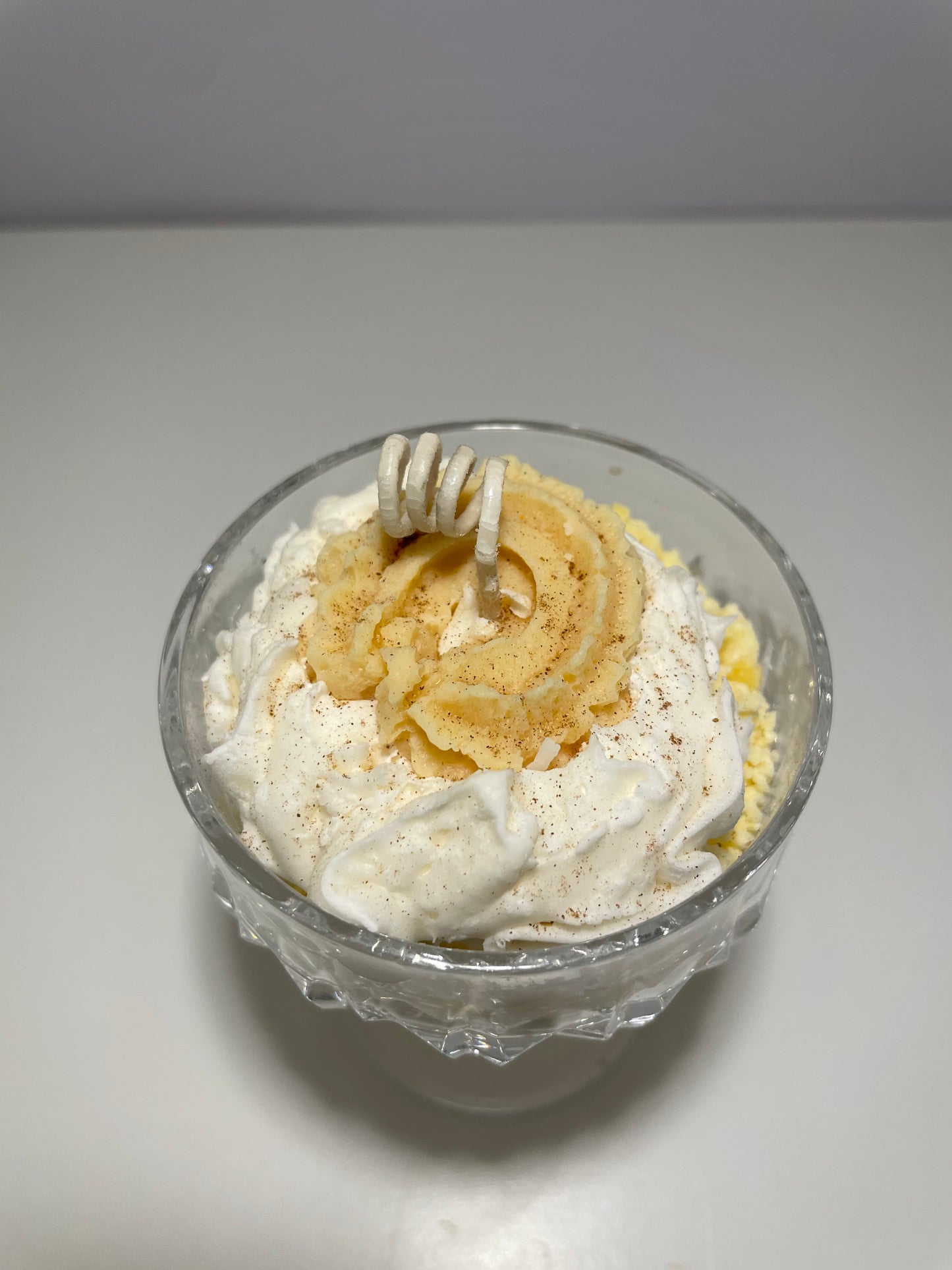 Cookie dessert: Danish (in antiek kristal)