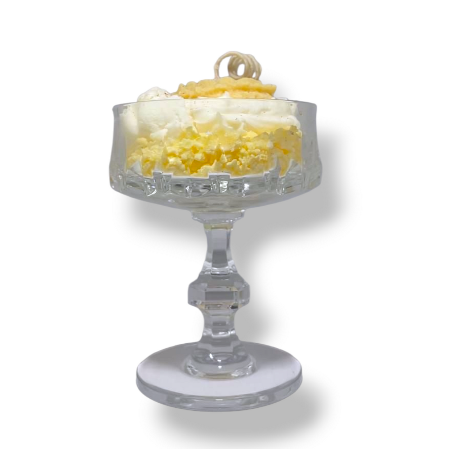 Cookie dessert: Danish (in antiek kristal)