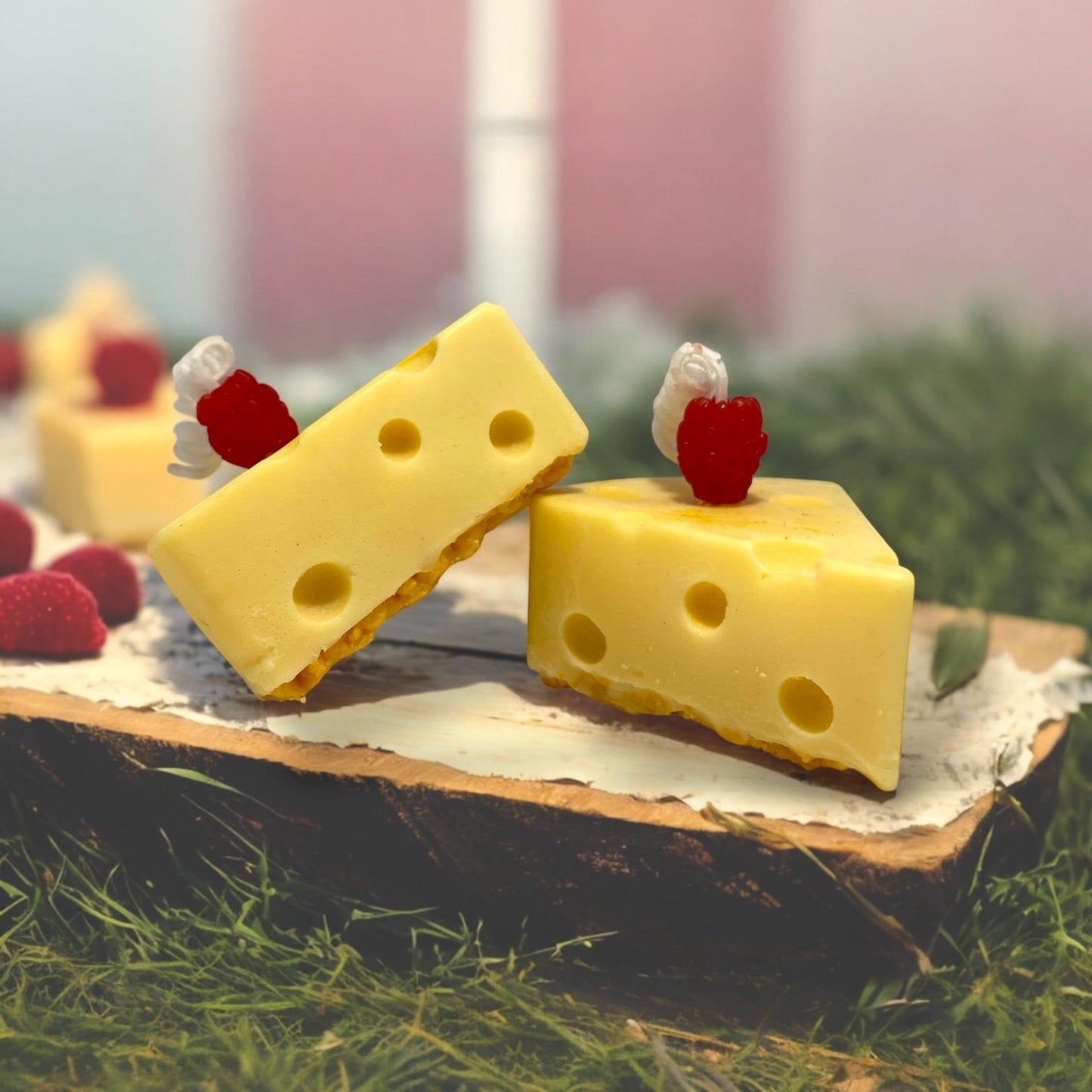 Hole-y Cheesecake kaars