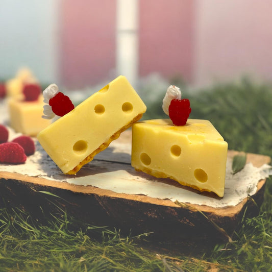 Hole-y Cheesecake kaars